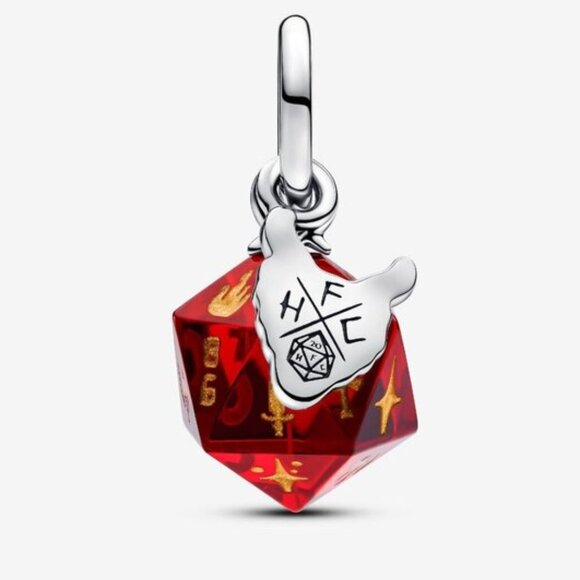 Pandora Stranger Things Hellfire Club Dice Dangle Charm - Picture 2 of 6